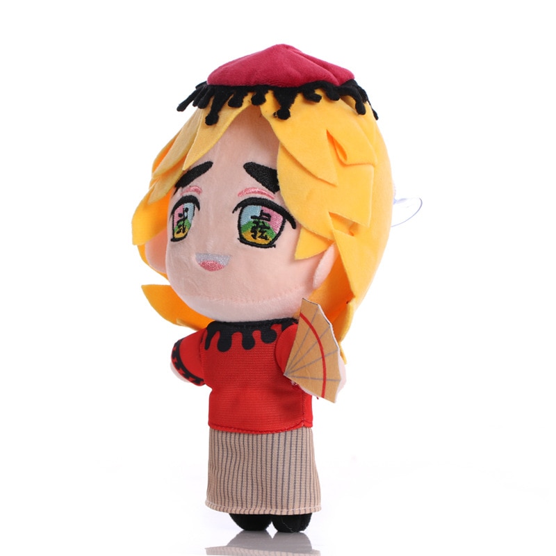 20cm Demon Slayer Plush Toy Kimetsu No Yaiba Kamado Tanjirou Tomioka Giyuu Agatsuma Zenitsu Douma Sabito Stuffed Dolls Kids Gift