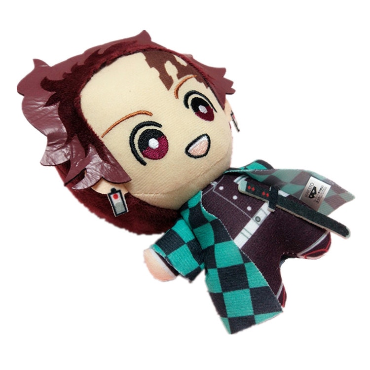 HOT Anime Demon Slayer Agatsuma Zenitsu Kamado Nezuko Plush Toys Cartoon Doll Pendant Gift 15CM