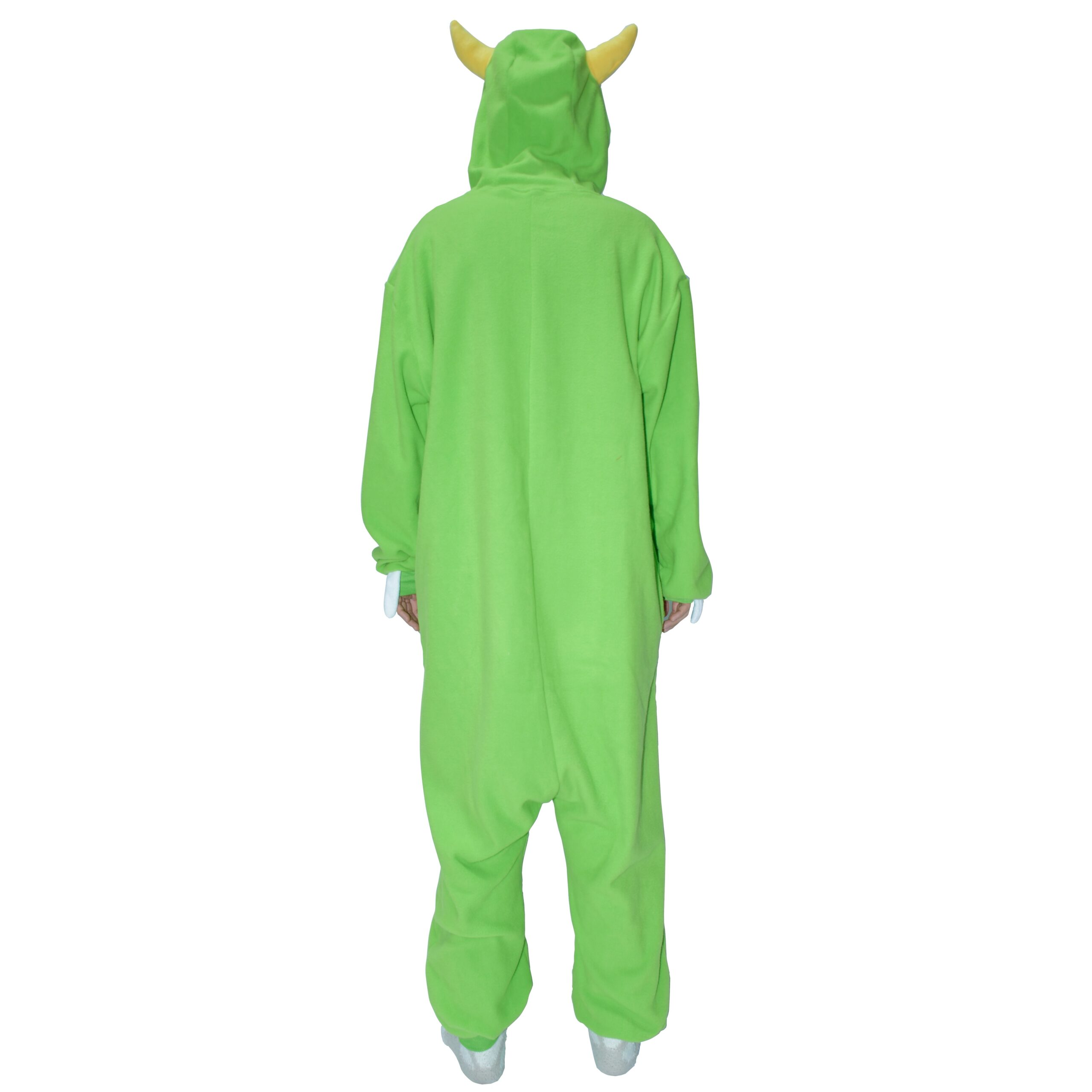 Mike Monster Jumpsuit Polar Fleece Sleepwear Unisex Winter Onesie Homewear Halloween Funny Cospaly Costume Cartoon Animal Outfit