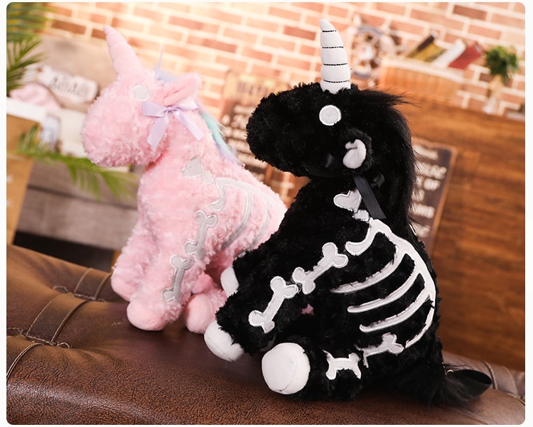 40cm Unicorn Plush Package Cute Children School Bag Packet Bag Soft Stuffed Personality Animals Crossbody Toys Bag Kid Girl Gift