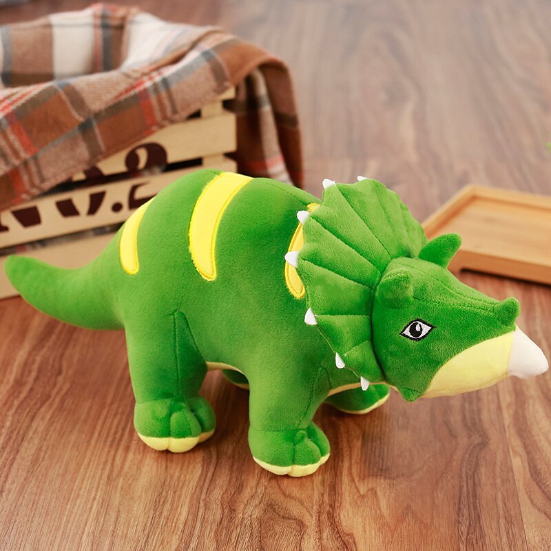 1pc 50/75cm Creative Plush Soft Triceratops Stegosaurus Plush Toy Dinosaur Doll Stuffed Toy Kids Dinosaurs Toy Birthday Gifts