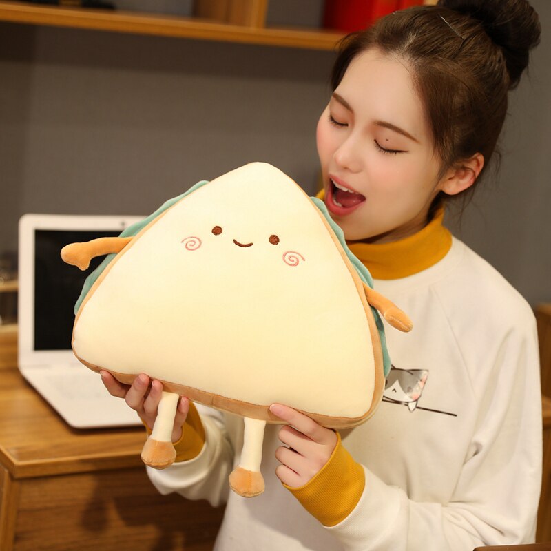 1pc 30/40CM Simulation Sandwich Pillow Plush Toys kawaii Stuffed Soft Cake Sofa Cushion Dolls Creative Toys for Children Baby