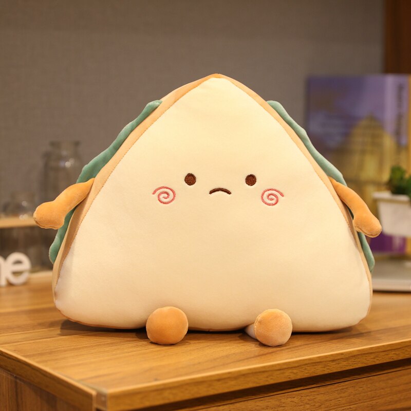 1pc 30/40CM Simulation Sandwich Pillow Plush Toys kawaii Stuffed Soft Cake Sofa Cushion Dolls Creative Toys for Children Baby