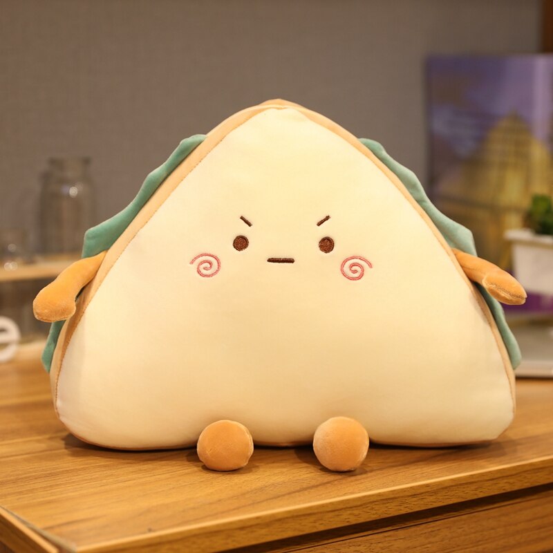 1pc 30/40CM Simulation Sandwich Pillow Plush Toys kawaii Stuffed Soft Cake Sofa Cushion Dolls Creative Toys for Children Baby