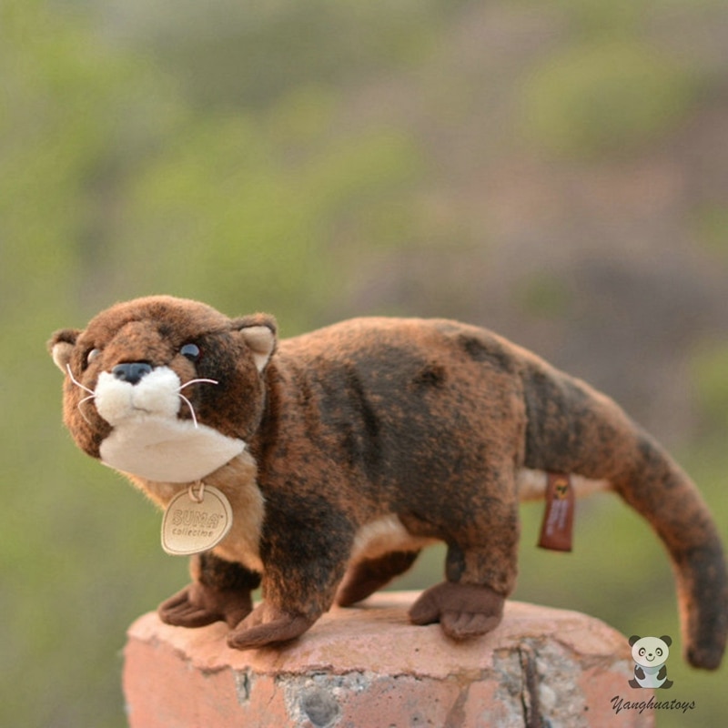 Lovely Lutra toy real life plush wild otter dolls present soft kids toys birthday gifts high quality