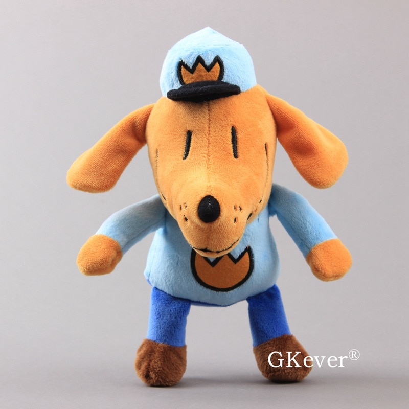 dog man stuffed toy