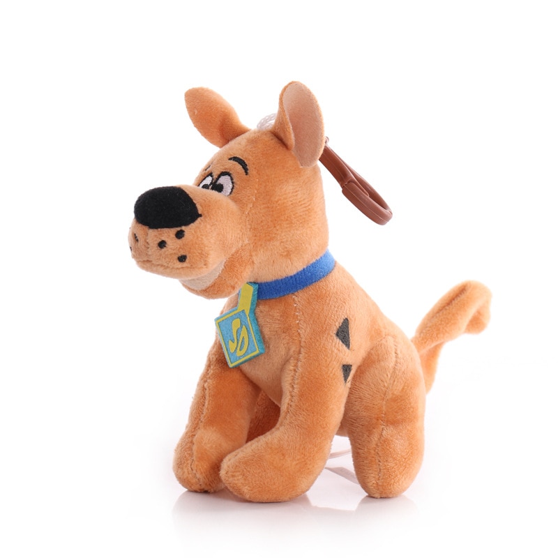 15/22cm Anime Movie Scooby Dog Plush Toy Keychain Cartoon Peluche Doo Dog Stuffed Pendant Animal Doll for Kids Birthday Gifts