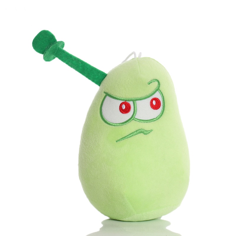 1pcs 17cm PVZ Plants vs Zombies Laser Bean Plush Stuffed Toys Doll Soft Game Toy Gifts for Kids Children