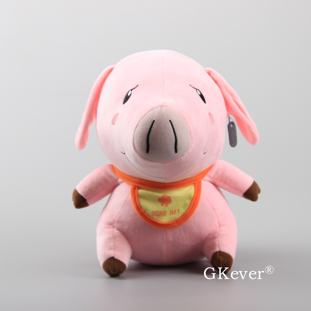 Anime The Seven Deadly Sins Dragon's Sin of Wrath Pig Hawk Sin of Greed Soft Dolls Plush Toy 12" 30 cm Gift