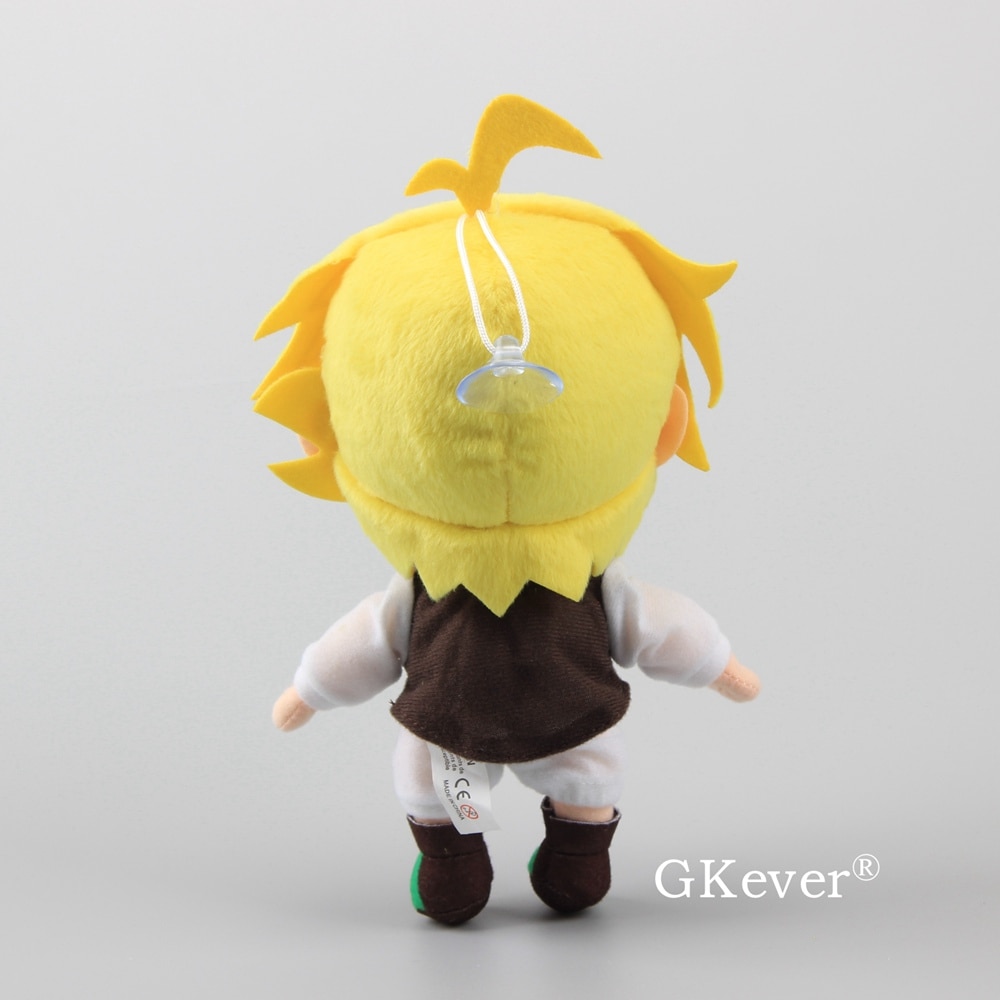 23 CM The Seven Deadly Sins Meliodas Plush Toys Cartoon Anime Doll Children Baby Christmas Birthday Gift Home Car Sofa Decor