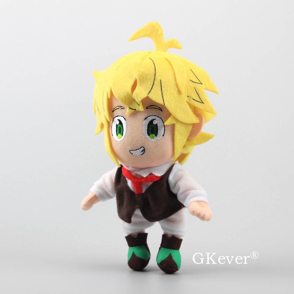 23 CM The Seven Deadly Sins Meliodas Plush Toys Cartoon Anime Doll Children Baby Christmas Birthday Gift Home Car Sofa Decor