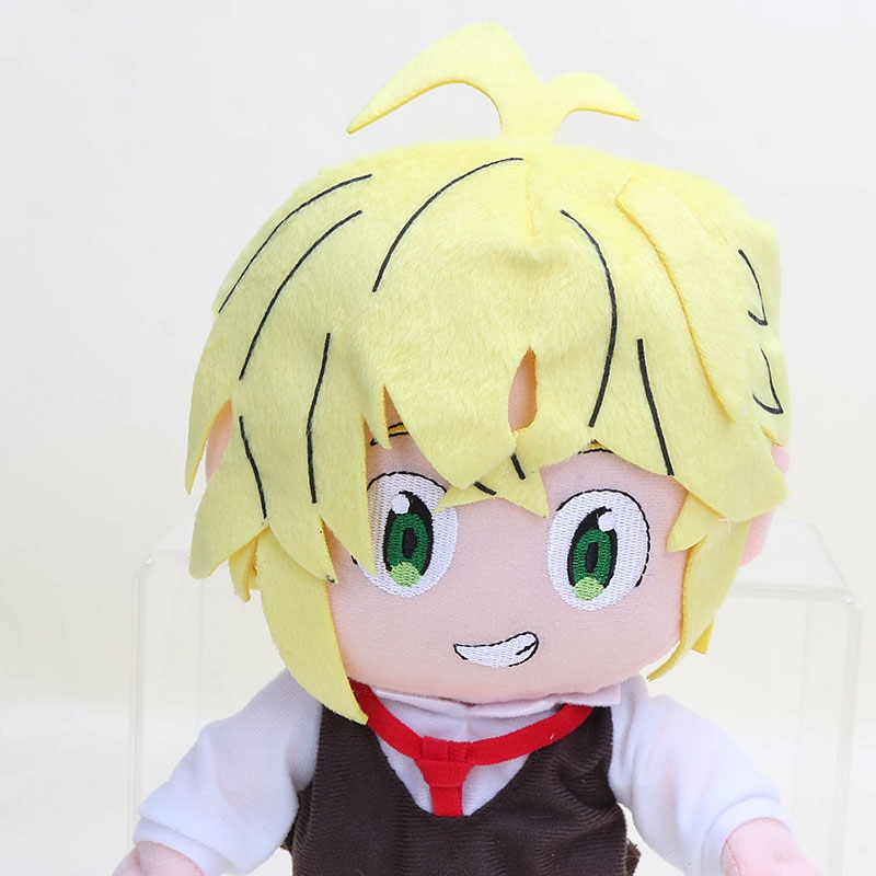 The Seven Deadly Sins Plush Toy Meliodas Ban Hawk Pig Dragon's Wrath Fox's Greed Soft Stuffed Animal Doll