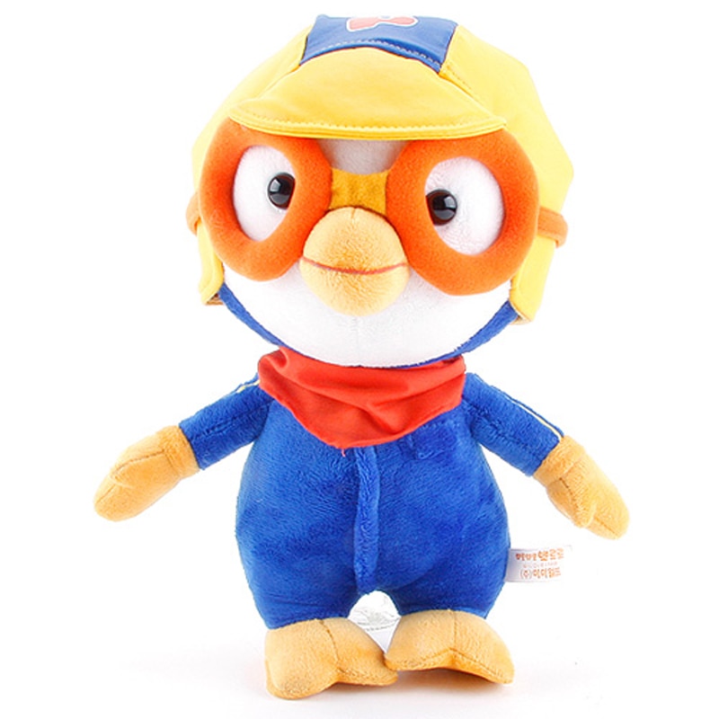 1pcs 30cm Kawaii Korea Little Penguin With Glasses Plush Toys Doll Soft Stuffed Animals Toys Brinquedos for Children Kids Gifts