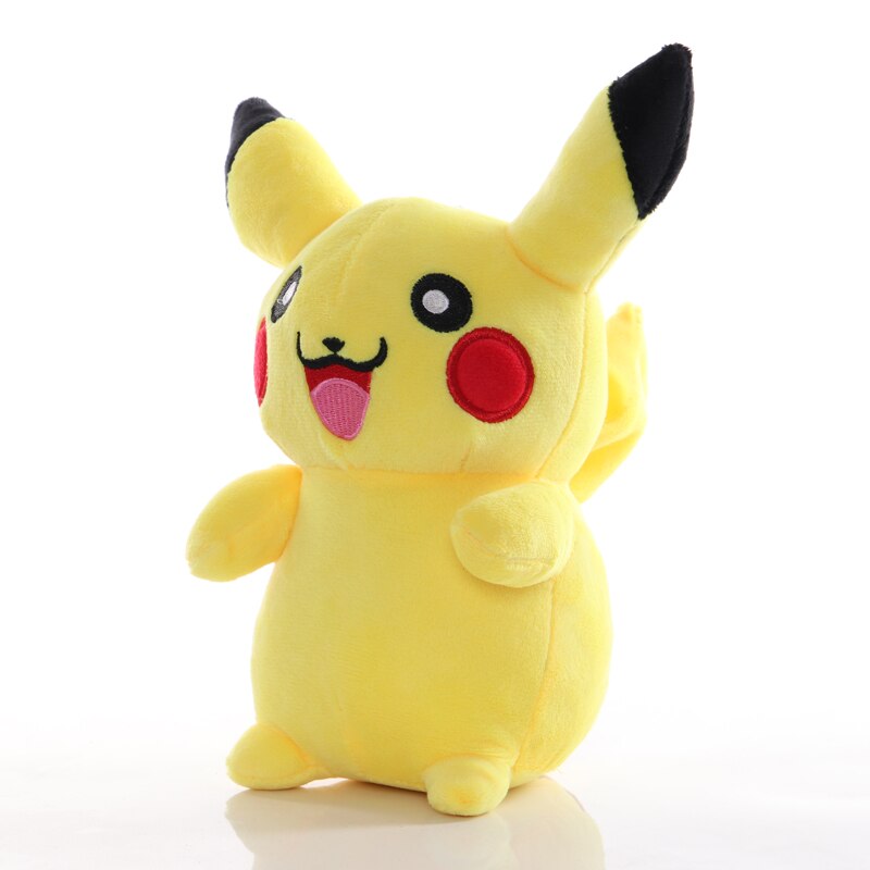 5pcs/lot 20cm Pokemon Pikachu Plush Toys Doll Soft Stuffed Toys Pikachu Anime Dolls Birthday Christmas Gifts for Kids