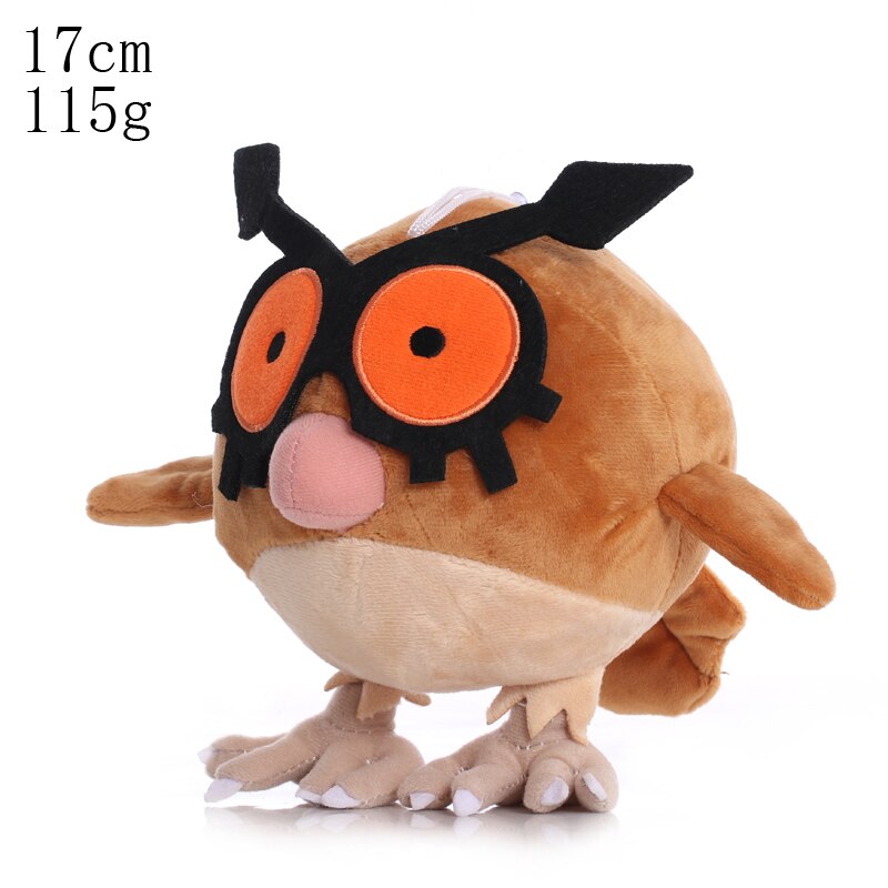 1pcs 17cm Cute Hoothoot Plush Toys Dolls Anime Hoothoot Plush Toys Doll Soft Stuffed Anime Pendant Plush Toys Children Gifts