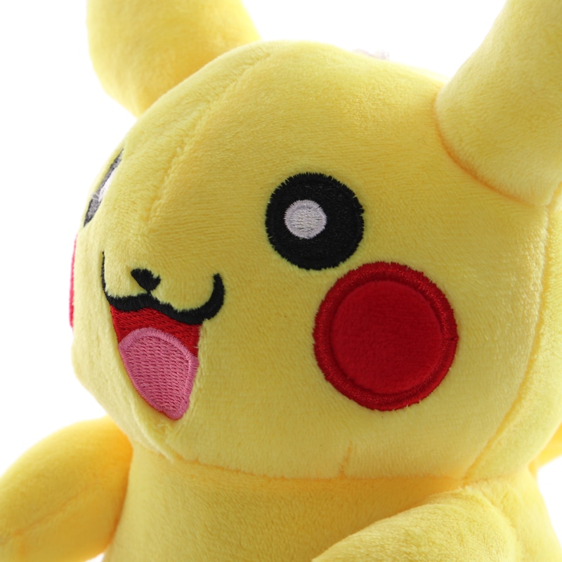 1pcs 20cm Pokemon Pikachu Plush Toys Doll Soft Stuffed Toys Pikachu Anime Dolls Birthday Christmas Gifts for Kids