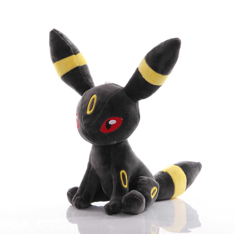 1pcs 25cm Cute Umbreon Plush Toys Dolls Anime Umbreon Plush Toys Doll Soft Stuffed Anime Plush Toys Children Gifts