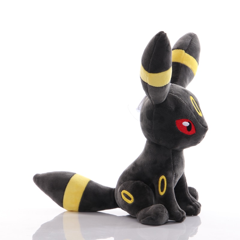 1pcs 25cm Cute Umbreon Plush Toys Dolls Anime Umbreon Plush Toys Doll Soft Stuffed Anime Plush Toys Children Gifts