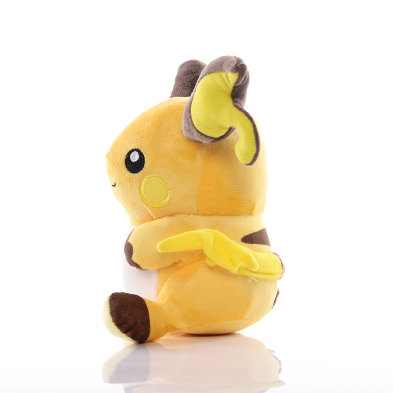 5pcs/lot 20cm Pokemon Raichu Plush Toys Dolls Anime Cute Raichu Plush Toys Doll Soft Stuffed Anime Plush Toys Children Gifts