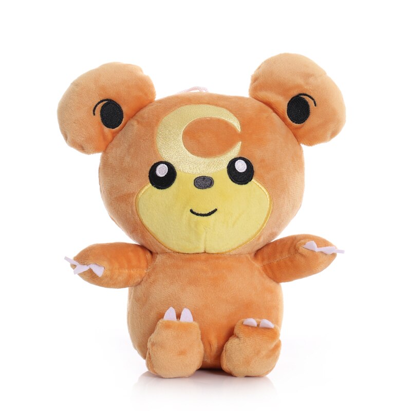 1pcs 22cm Cute Pokemon Teddiursa Plush Toys Dolls Anime Teddiursa Plush Toys Doll Soft Stuffed Anime Plush Toys Children Gifts