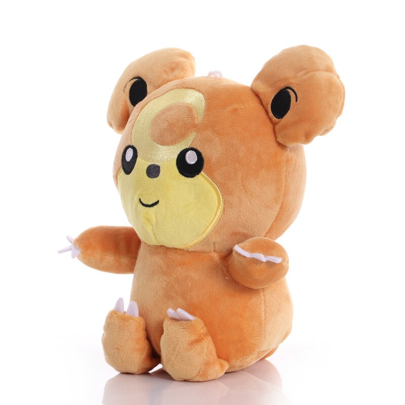 1pcs 22cm Cute Pokemon Teddiursa Plush Toys Dolls Anime Teddiursa Plush Toys Doll Soft Stuffed Anime Plush Toys Children Gifts