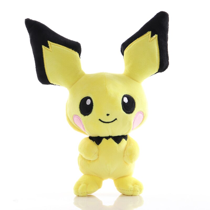 1pcs 25cm Cute Pokemon Pichu Plush Toys Dolls Anime Pichu Plush Toys Doll Soft Stuffed Anime Plush Toys Children Gifts