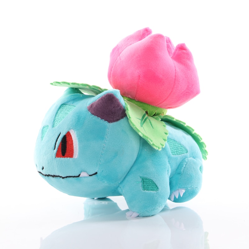 1pcs 18cm Cute Ivysaur Plush Toys Dolls Anime Ivysaur Plush Toys Doll Soft Stuffed Anime Plush Toys Children Gifts