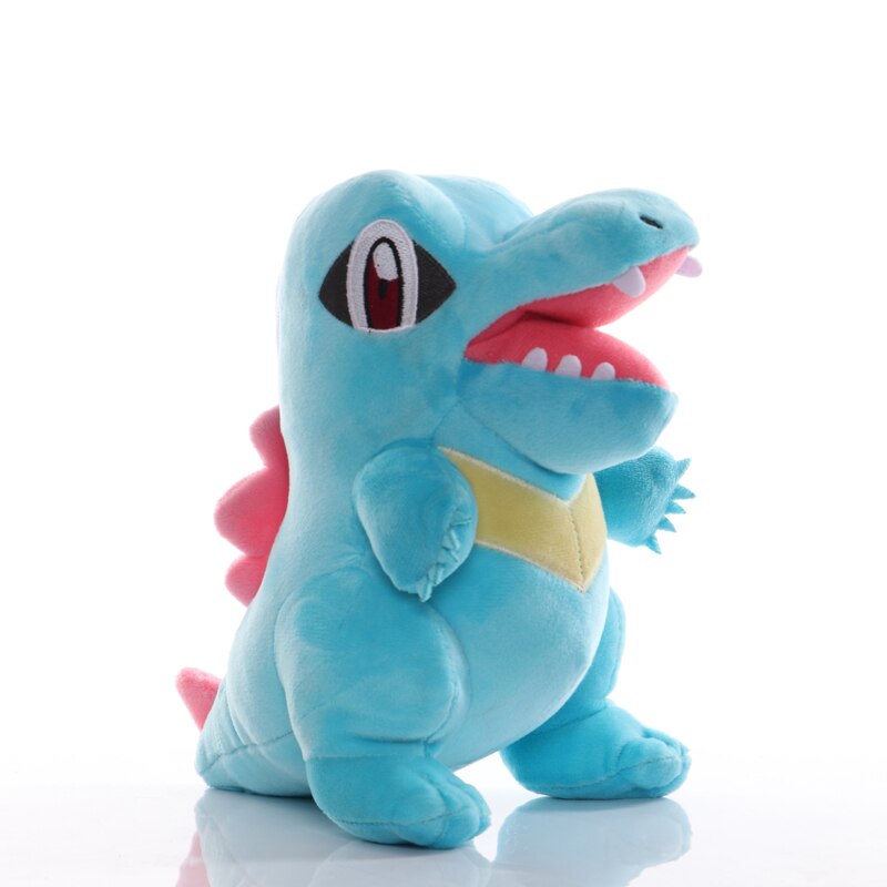 5pcs/lot 22cm Cute Pokemon Totodile Plush Toys Dolls Anime Totodile Plush Toys Doll Soft Stuffed Anime Plush Toys Children Gift