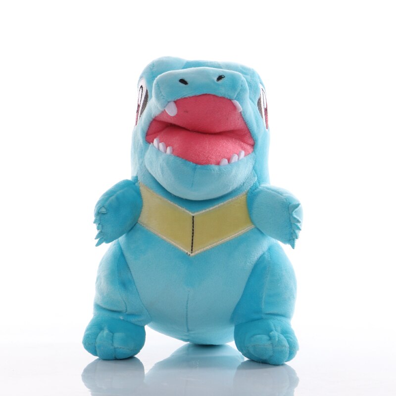 5pcs/lot 22cm Cute Pokemon Totodile Plush Toys Dolls Anime Totodile Plush Toys Doll Soft Stuffed Anime Plush Toys Children Gift