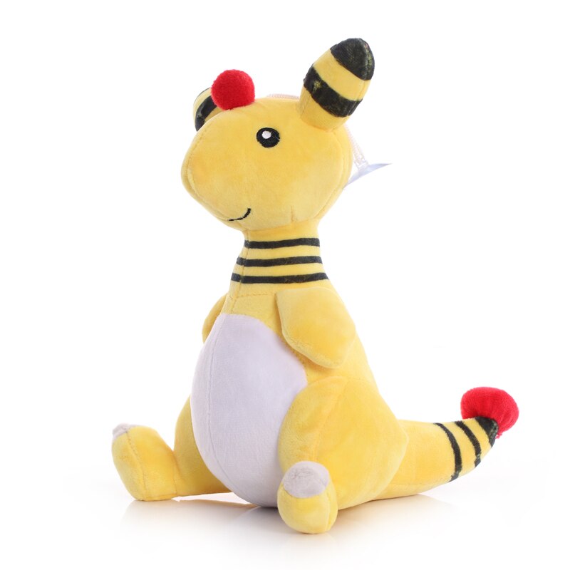 5pcs/lot Pokemon Ampharos Plush Toys Dolls 23cm Cute Anime Ampharos Plush Toys Doll Soft Stuffed Anime Plush Toys Children Gifts