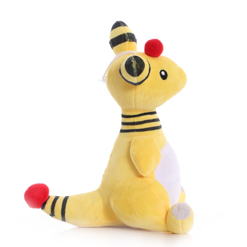 5pcs/lot Pokemon Ampharos Plush Toys Dolls 23cm Cute Anime Ampharos Plush Toys Doll Soft Stuffed Anime Plush Toys Children Gifts