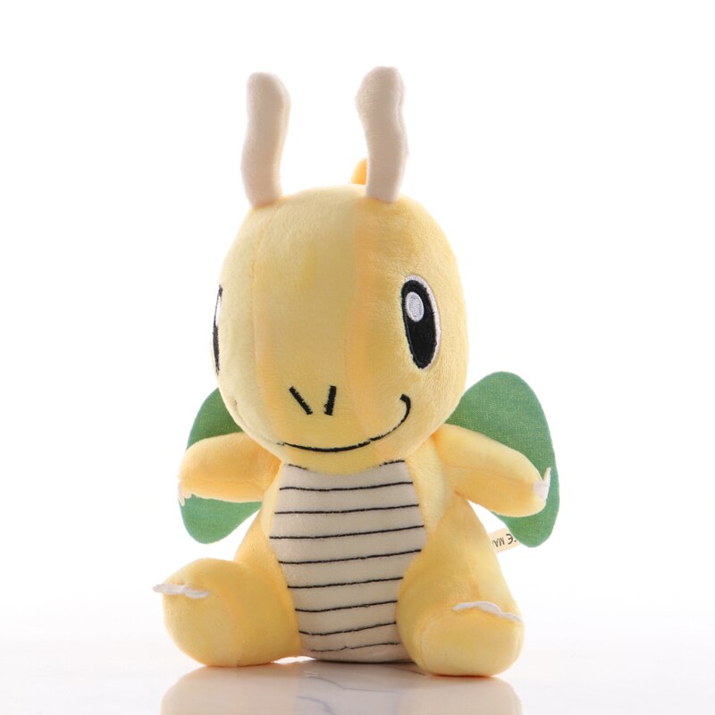 1pcs 20cm Cute Pokemon Dragonite Plush Toys Dolls Anime Dragonite Plush Toys Doll Soft Stuffed Anime Plush Toys Children Gifts