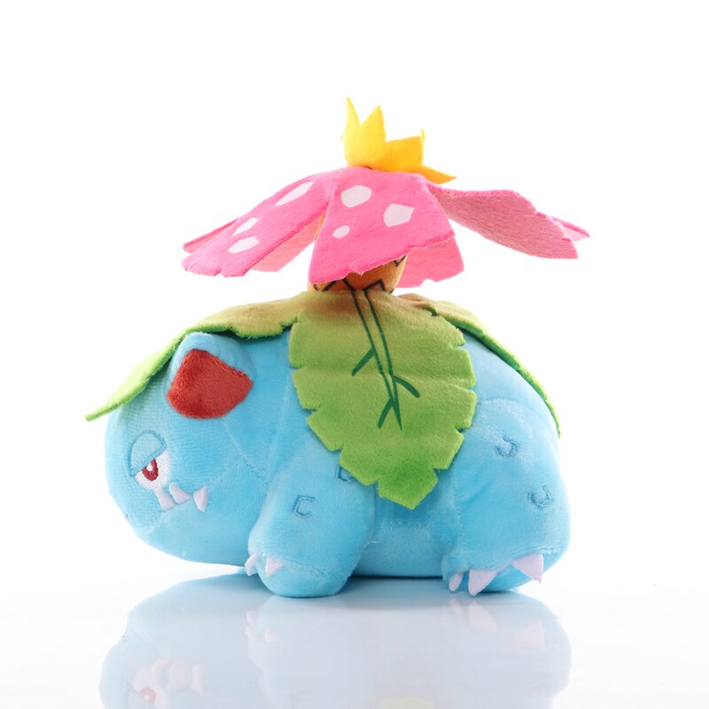 1pcs 16cm Cute Venusaur Plush Toys Dolls Anime Venusaur Plush Toys Doll Soft Stuffed Anime Plush Toys Children Gifts