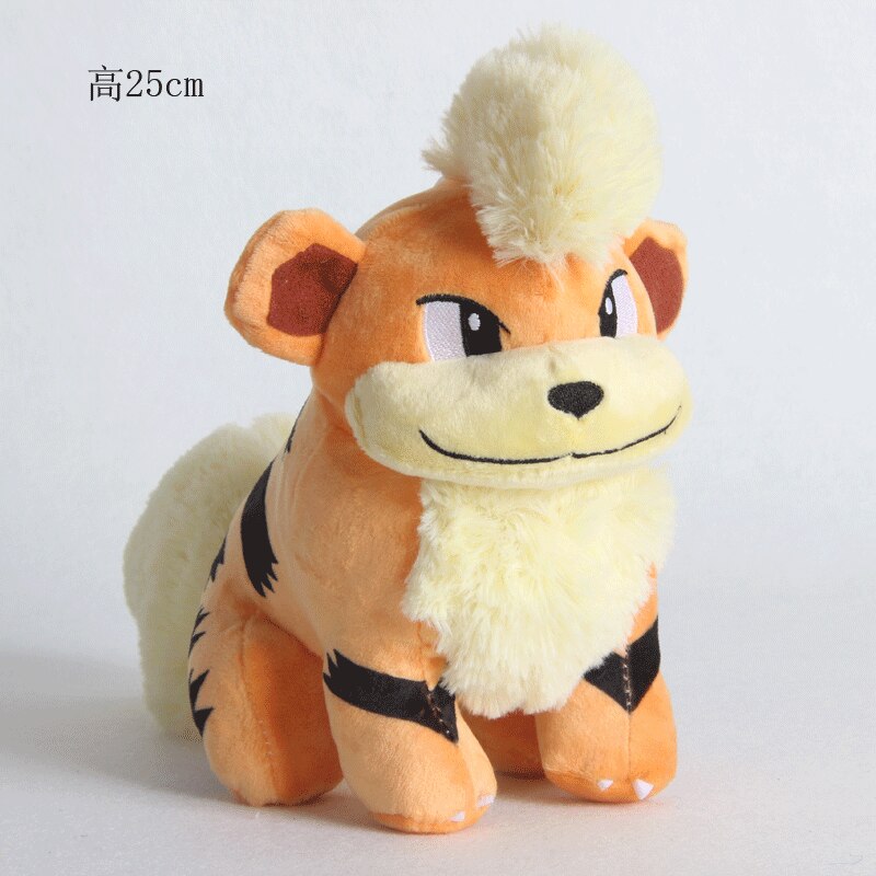 1pcs 20cm Cute Growlithe Plush Toys Dolls Anime Growlithe Plush Toys Doll Soft Stuffed Anime Plush Toys Children Gifts