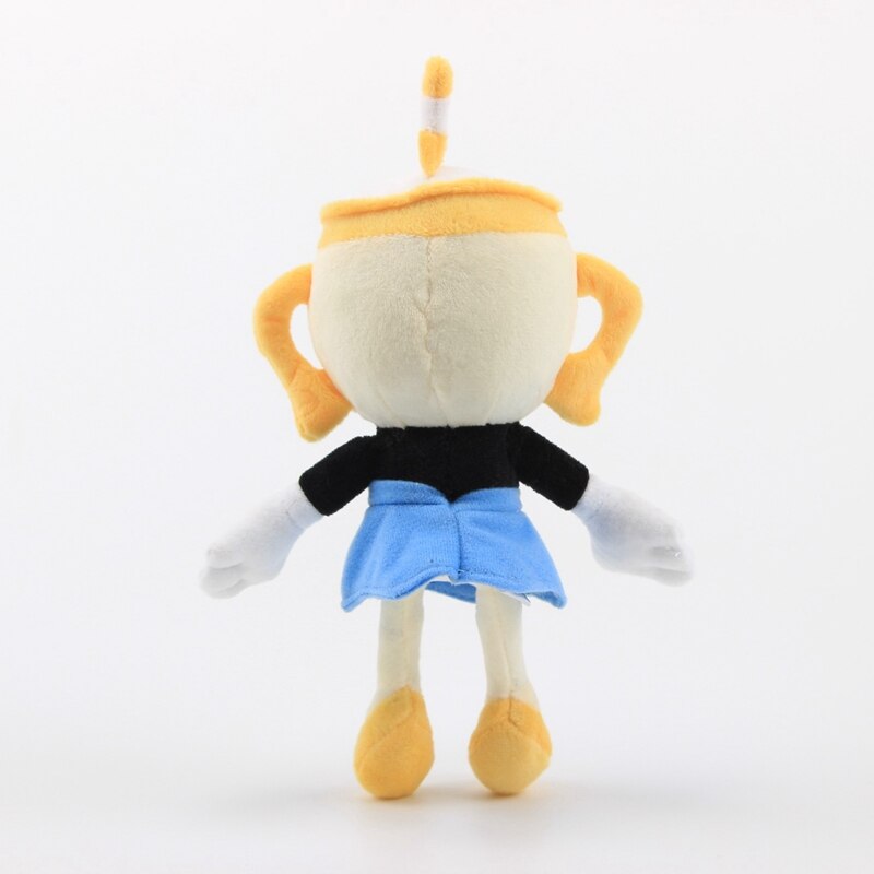 1pcs Game 23cm Cuphead Ms. Chalice Plush Toy Dolls Soft Stuffed Anime Christmas Gifts for Kids