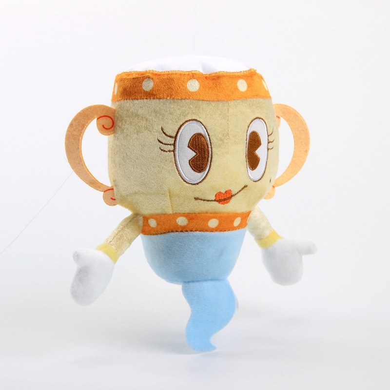 13 Style Game Cuphead Plush Toys Cala Maria Ms. Chalice Cuphead Mugman Cagney Soft Stuffed Plush Dolls Toys for Children Gifts