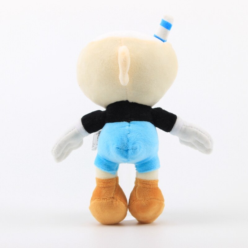 1pcs 23cm Game Cuphead Plush Toy Dolls Cuphead Mugman Plush Soft Stuffed Anime Christmas Gifts for Kids