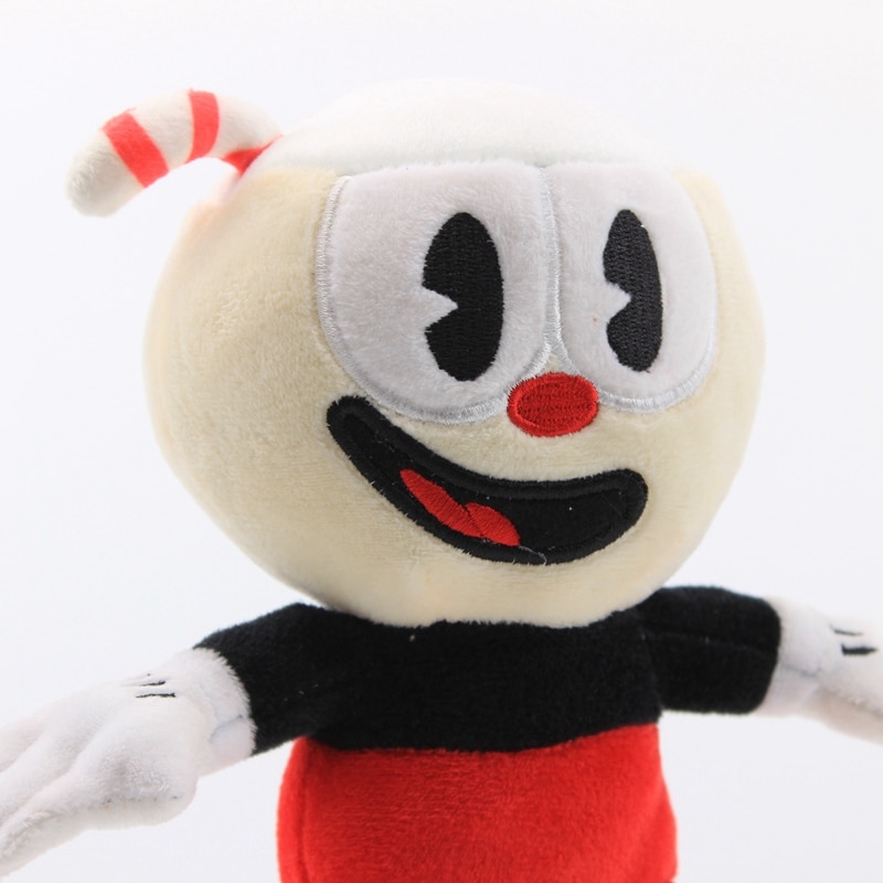 1pcs 23cm Game Cuphead Plush Toy Dolls Cuphead Plush Soft Stuffed Anime Christmas Gifts for Kids