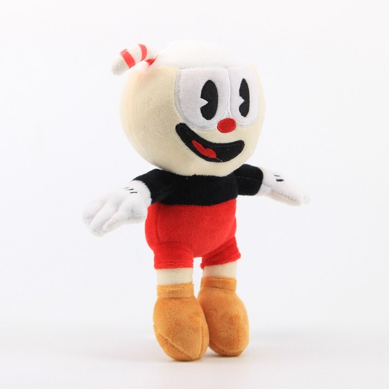 1pcs 23cm Game Cuphead Plush Toy Dolls Cuphead Plush Soft Stuffed Anime Christmas Gifts for Kids