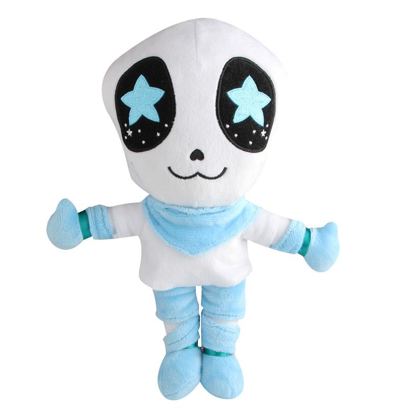 1pcs 30cm Undertale White Sans Plush Toys Doll Undertale Stand Sans Plush Toy Soft Stuffed Toys for Children Kids Christmas Gift