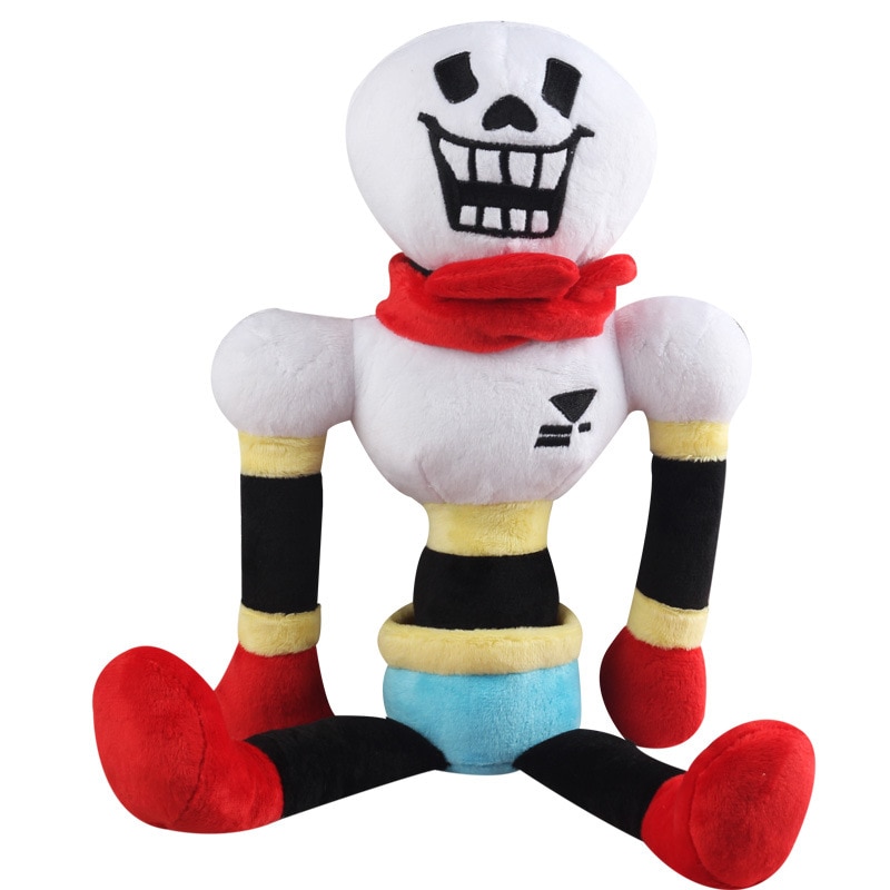 2pcs/lot Undertale Plush Stuffed Toys 26-35cm Undertale Sans Papyrus Plush Soft Toy Doll for Kids Children Gifts