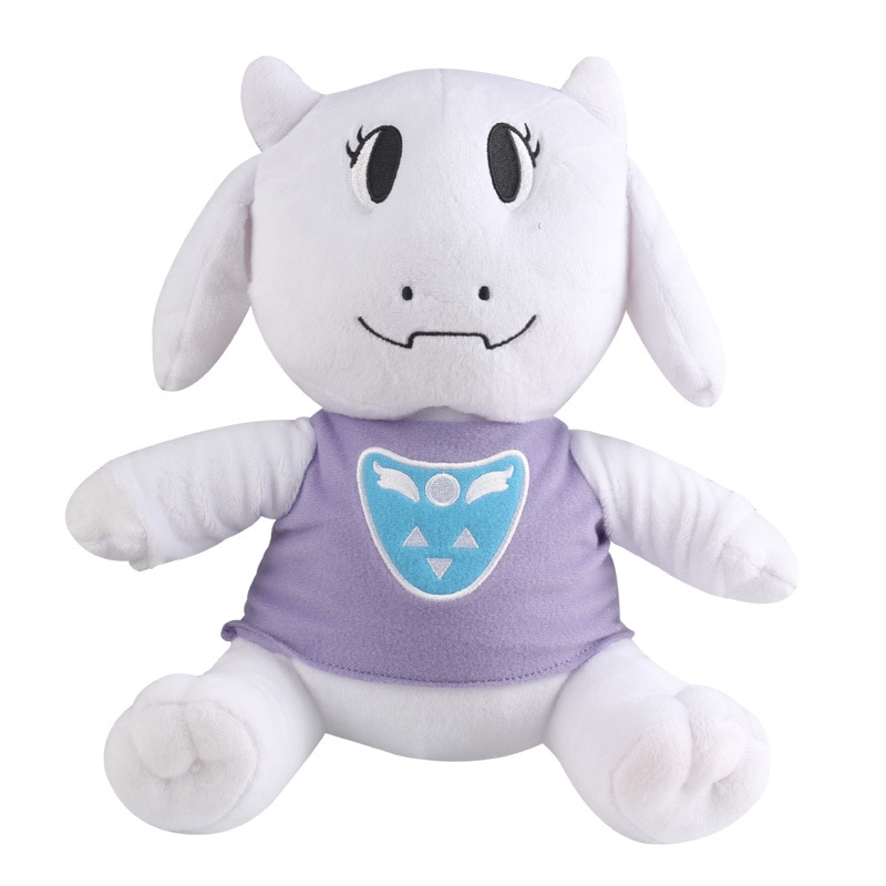 2pcs/lot 26cm Undertale Sans Asriel & Toriel Plush Stuffed Toys Soft Cartoon Animals Toy Doll for Children Kids Gifts