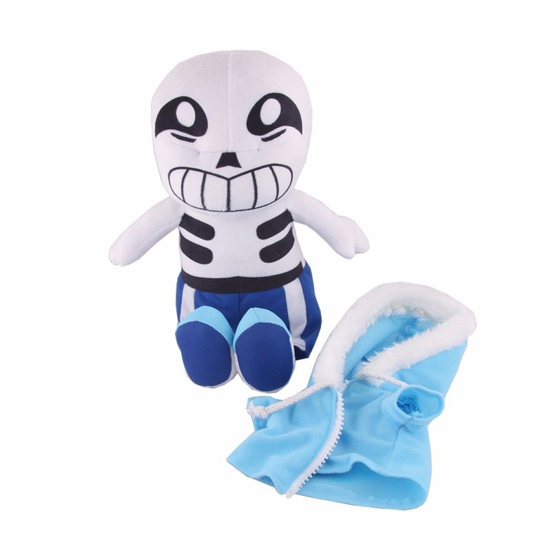 10pcs/lot 23cm Undertale Sans Stuffed Plush Toys Doll Cute Sans Plush Toy Soft Cartoon Anime Toy for Kids Children Xmas Gifts