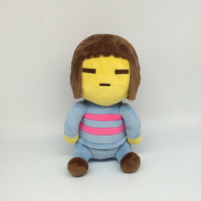 1pcs Undertale Plush Toys 20cm Undertale Chara & Frisk Plush Doll Toy Soft Stuffed Toys for Children Kids Christmas Gifts