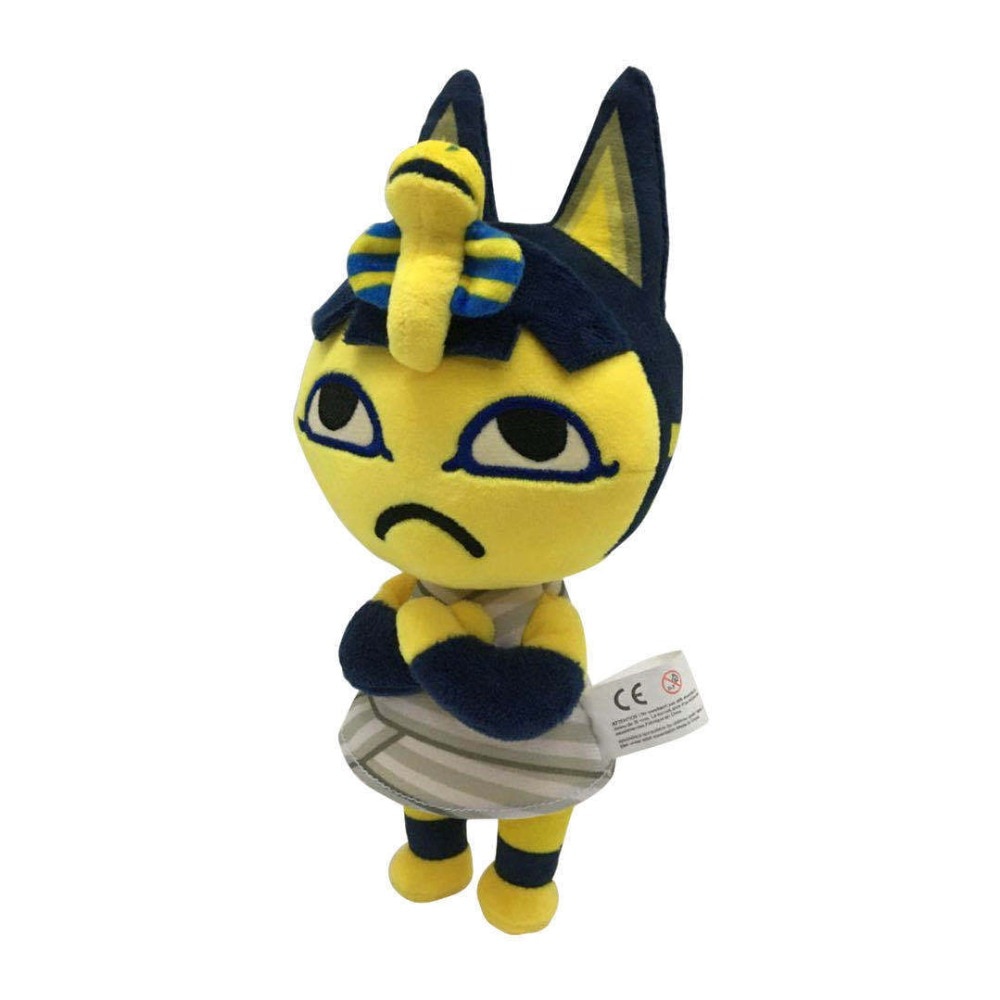 1pcs 20cm Animal Crossing Ankha Plush Toys Ankha Plush Toys Soft Stuffed Anime Plush Toys Children Kids Gifts