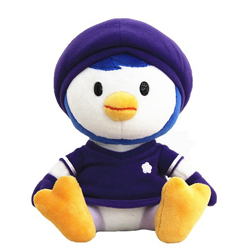 23cm Little Penguin Plush Petty Eddy Crong Loopy Poby Harry Plush Soft Stuffed Animals Toys Doll for Kids Gifts