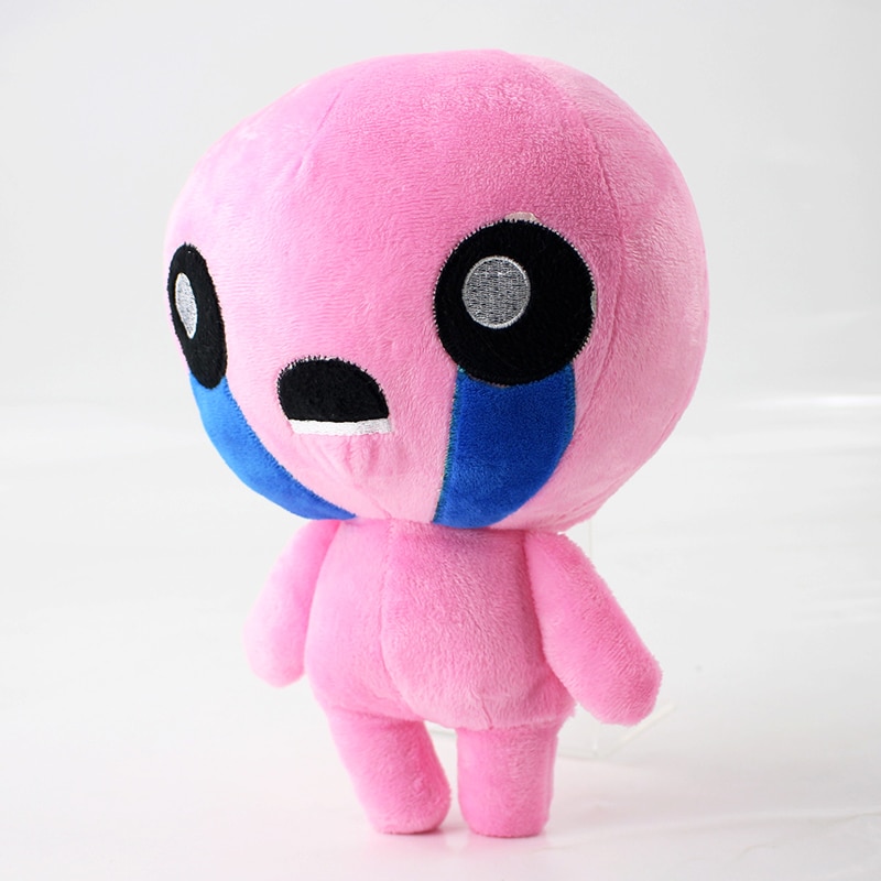 28cm The Binding of Isaac Rebirth Plush Toy Isaac Combination Pink Soft Stuffed Dolls