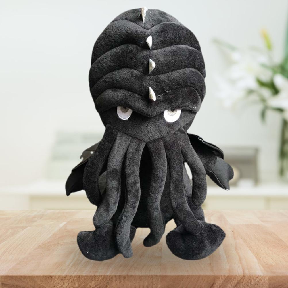 Cartoon Cthulhu Plush Toy Krampus Anubis Behemoth Hydra Devil Doll Plush Rabbit Black Behemoth Elephant Myth Toys Black Doll