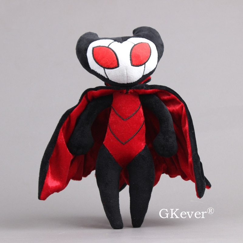 30cm Hollow Knight Red Grimm Plush Toys Doll Peluche Anime Bat Stuffed Animals Toy Baby Kids Halloween Gift Home Car Sofa Decor