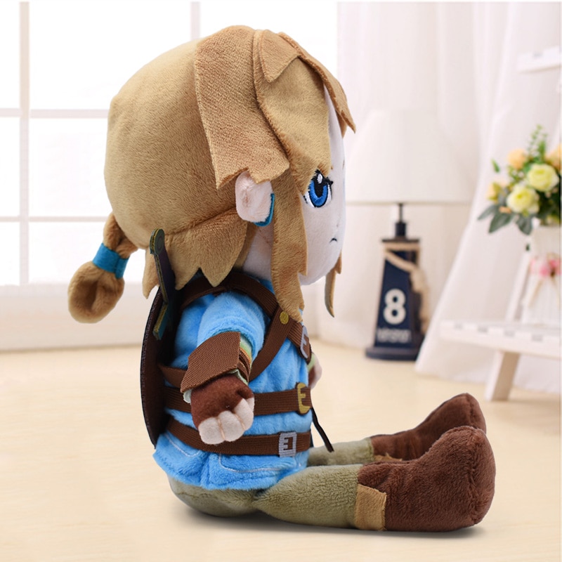 New Arrival 27cm Zelda Plush Toys Cartoon Link Boy With Sword Soft Stuffed Doll for Kids Best Gift